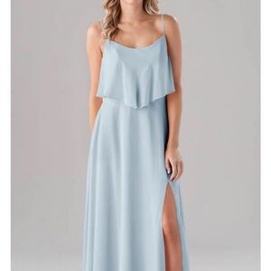 Kennedy Blue Bridesmaid Dress, Ella size 10 in sky